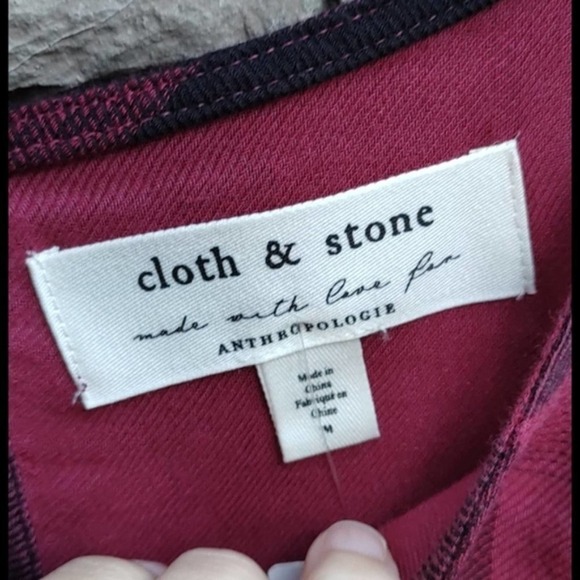 Anthropologie Cloth & Stone Plaid Tunic Dress Medium - Picture 4 of 10